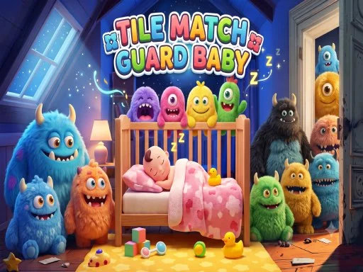 Tile Match Guard Baby - 777SLOTS