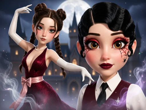 Night Silk Dark City Fashionistas - 777SLOTS