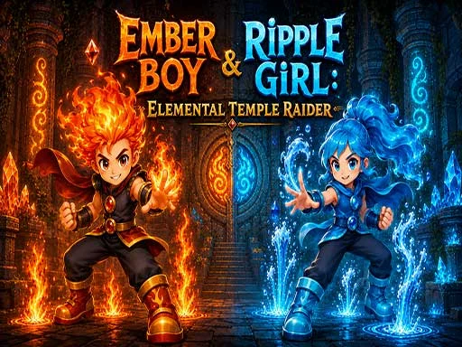 Ember Boy and Ripple Girl - 777SLOTS