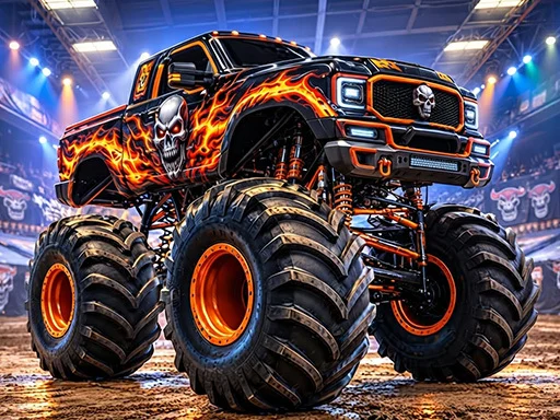 Offroad Monster Truck Game - 777SLOTS