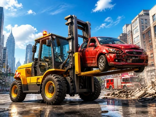 City Rescue Forklift Simulator - 777SLOTS