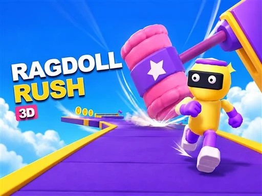 Ragdoll Rush 3D: Sky Race - 777SLOTS