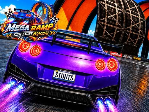 Mega Ramp Car Stunt Racing - 777SLOTS