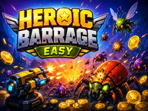 Heroic Barrage Easy - 777SLOTS